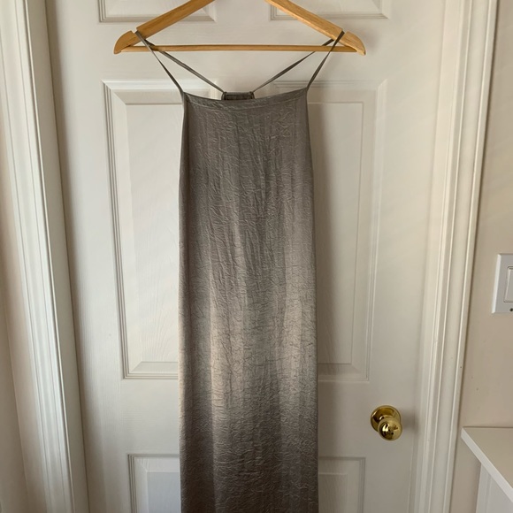 COPY - Espirit 90s silk like sheath dress - Picture 2 of 2